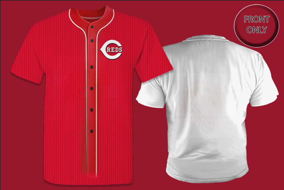 Faux Jersey Sports All-Over 3D T-Shirt