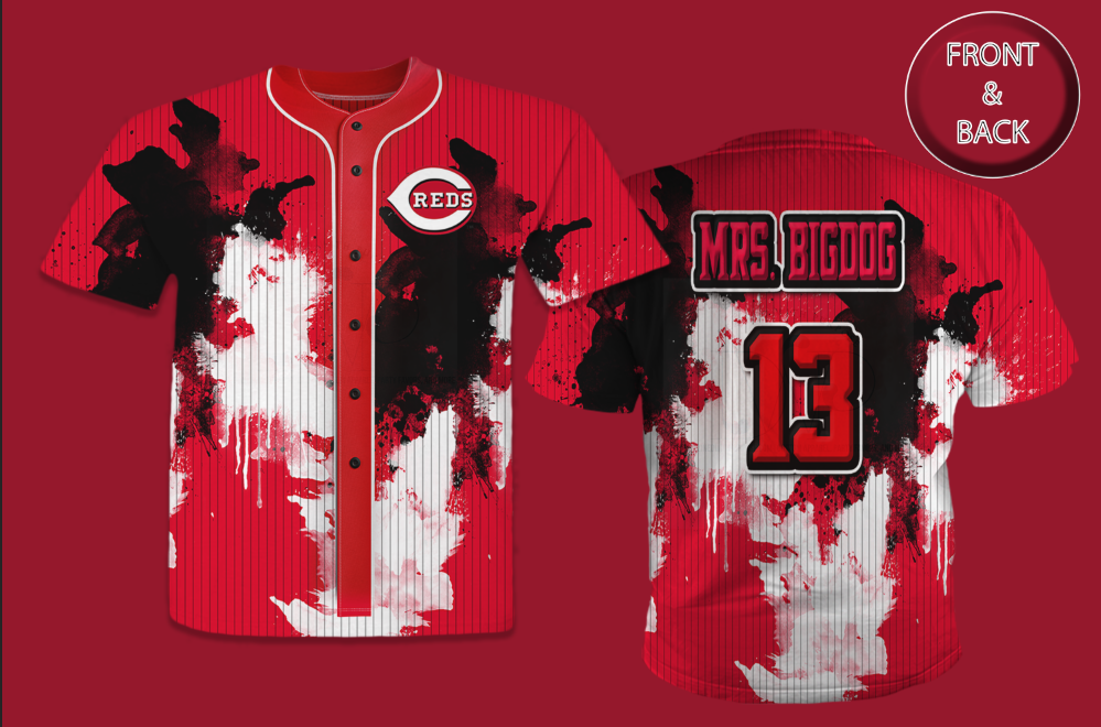Faux Jersey Sports All-Over 3D T-Shirt
