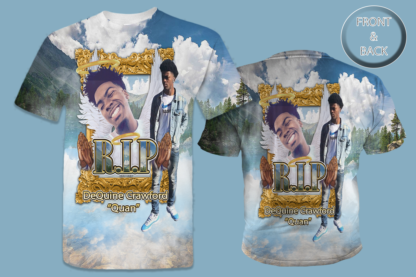 Memorial All-Over 3D T-Shirt (Quan Design)