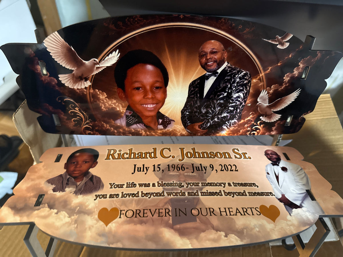 Memorial Keepsake Bench
