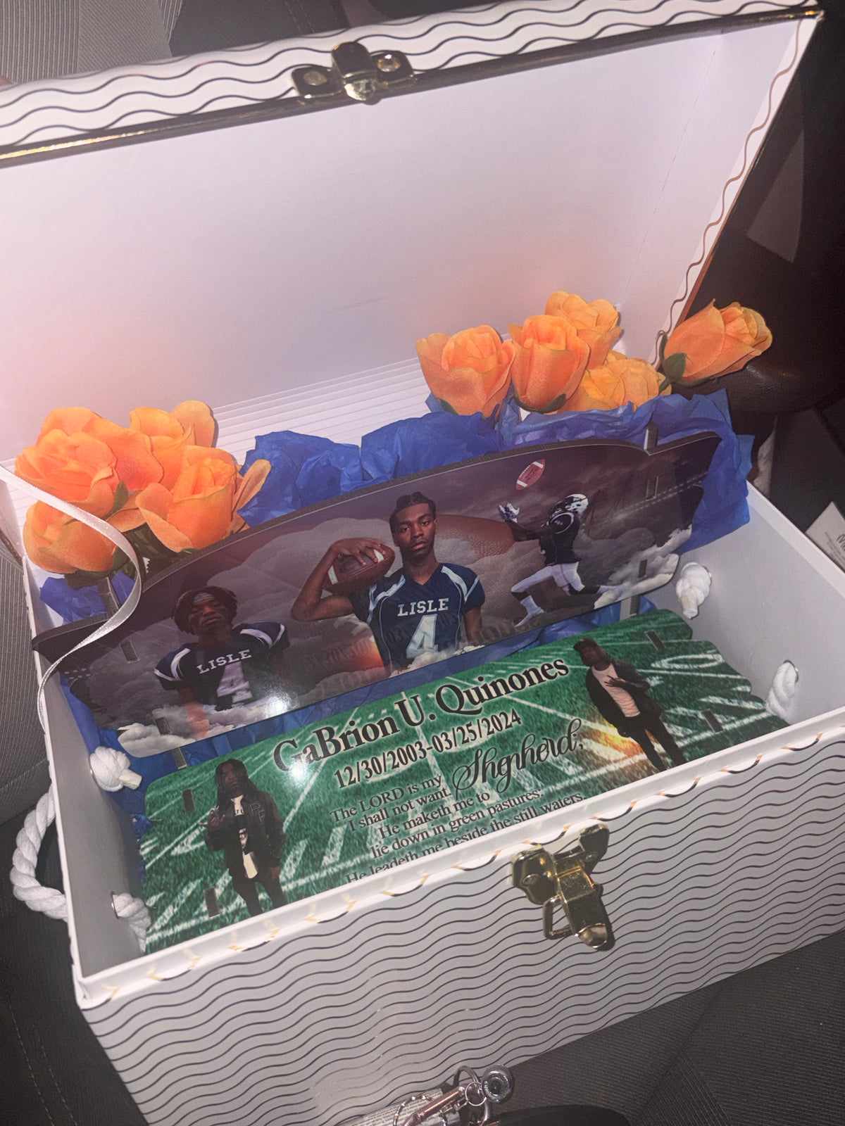 Memorial Keepsake Bench
