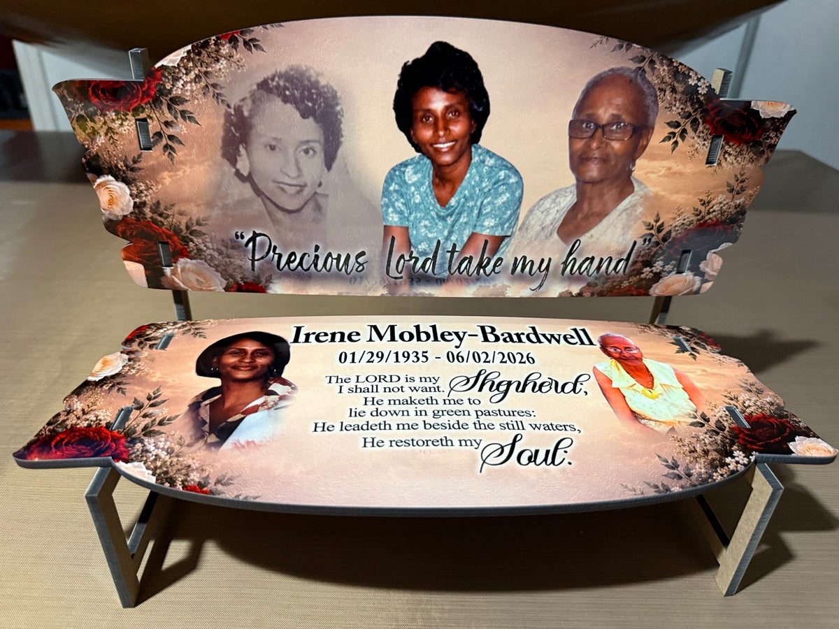 Memorial Keepsake Bench