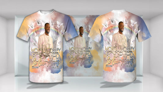 Forever In Our Hearts Memorial All-Over 3D T-Shirt (Mo Design)