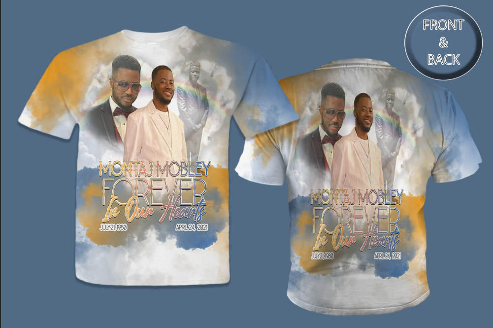 Forever In Our Hearts Memorial All-Over 3D T-Shirt (Mo Design)