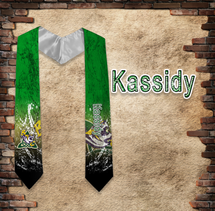Graduation Stole and Matching 3D T-Shirt