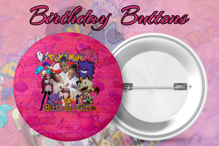 3 INCH CUSTOM BUTTONS