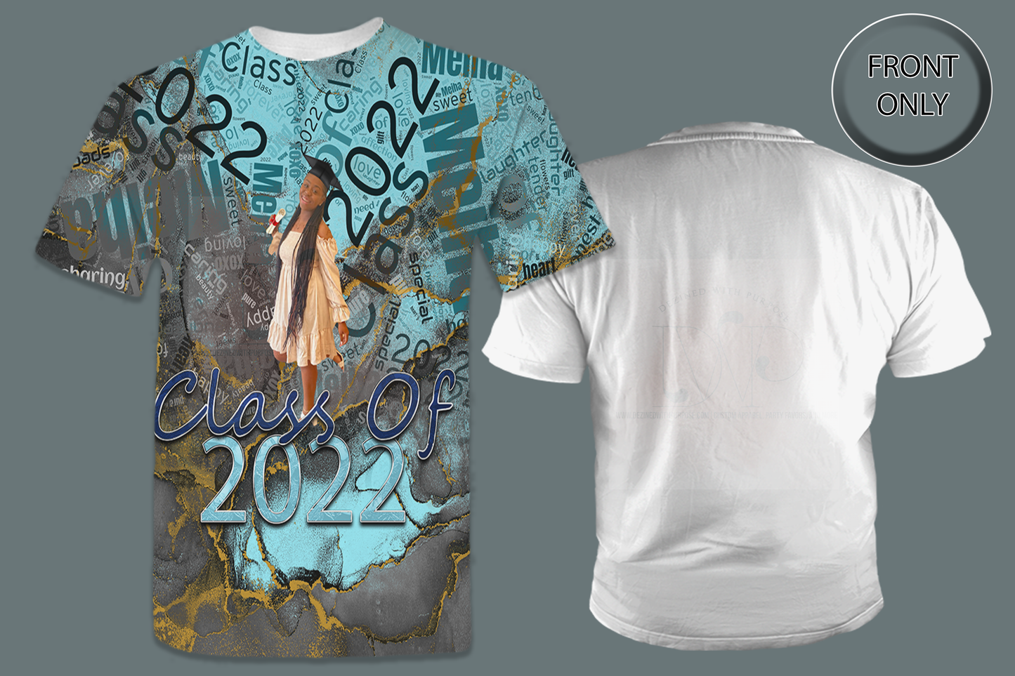 Graduation Class of 2022 Design All-Over 3D T-Shirt