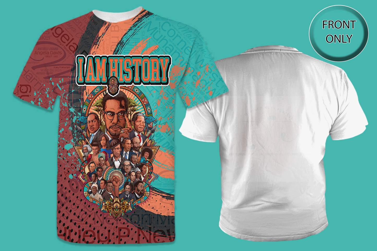 I AM HISTORY All-Over 3D T-Shirt