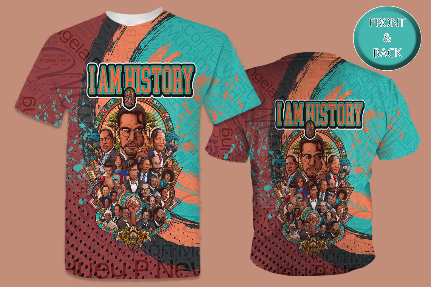 I AM HISTORY All-Over 3D T-Shirt