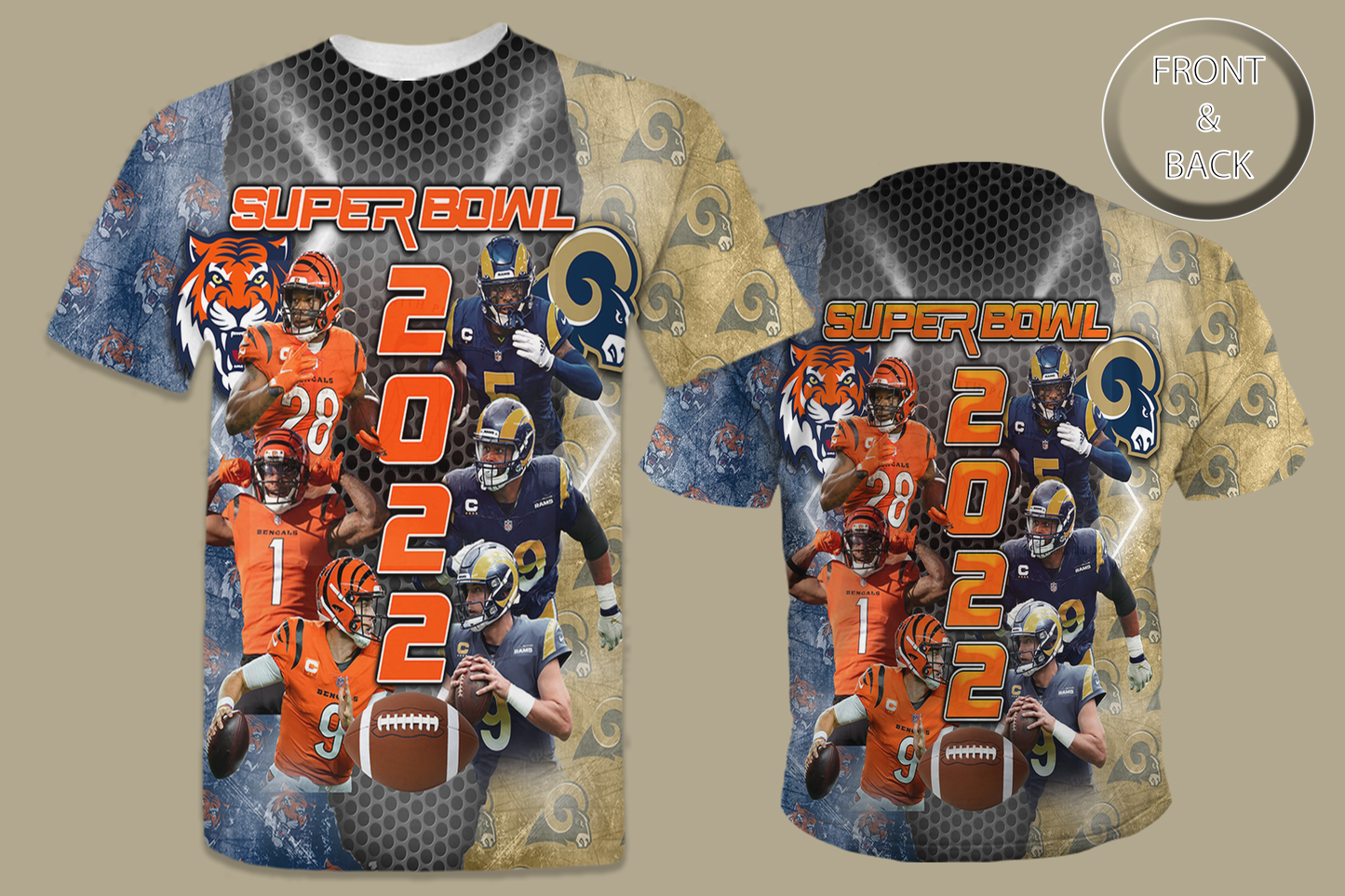 SUPERBOWL All-Over 3D T-Shirt