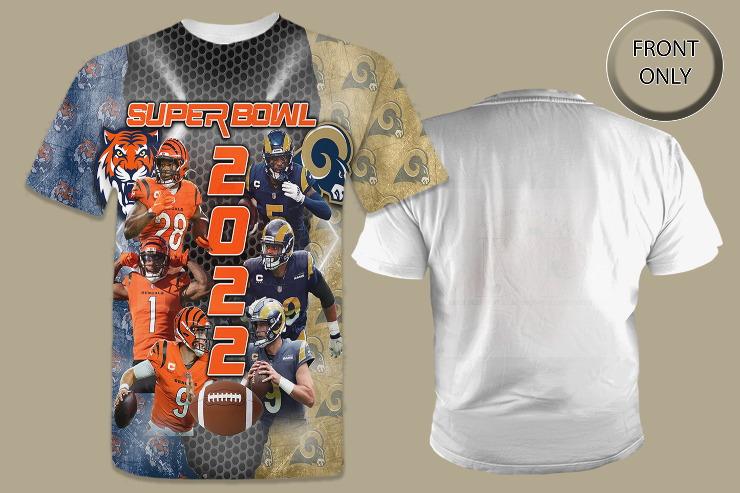 SUPERBOWL All-Over 3D T-Shirt