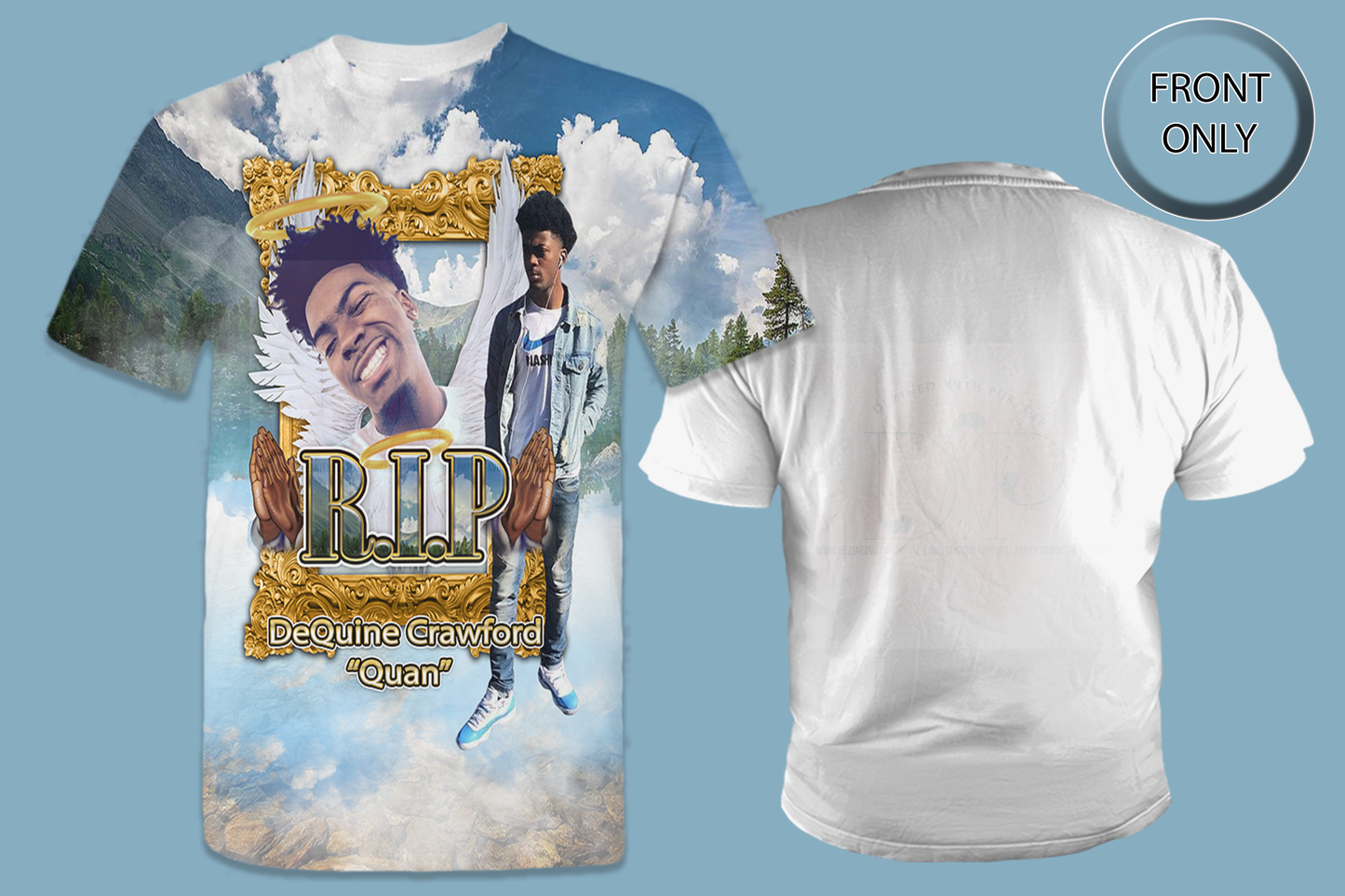 Memorial All-Over 3D T-Shirt (Quan Design)