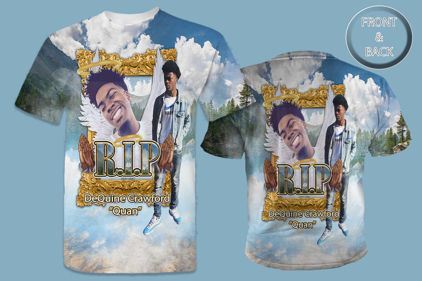 Memorial All-Over 3D T-Shirt (Quan Design)