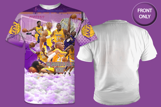 Memorial All-Over 3D T-Shirt (Kobe Bryant Design)